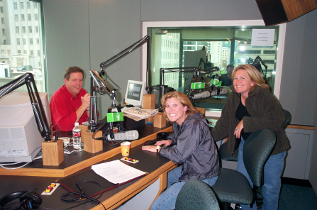 The AM 860 KPAM talk studio